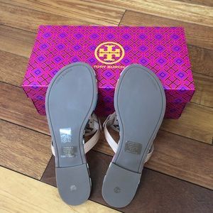 Enamel Miller Leather Sandal